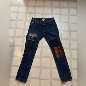 Sun + Stone Dark Wash Denim Jeans 31w straight leg